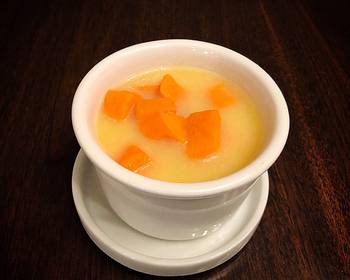 The New Way Cooking Recipe Delicious Split Yellow Mung Bean Sweet Potato with Coconut Milk Dessert Soup Delicious