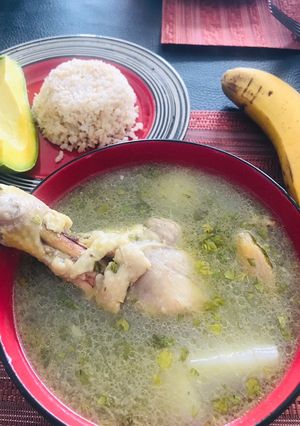 Una foto de Sancocho de pollo
