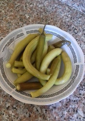 صورة لوصفة مخلل القثا