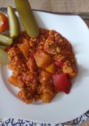 Pusztapörkölt recept fotója