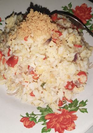Foto resep Nasi goreng korea😊