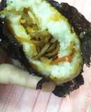 牛蒡絲鳳梨日式飯糰(素)