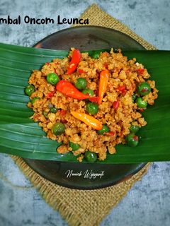 Foto resep Sambal Oncom Leunca