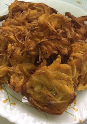 Foto resep Bakwan bawang merah (onion pakora)