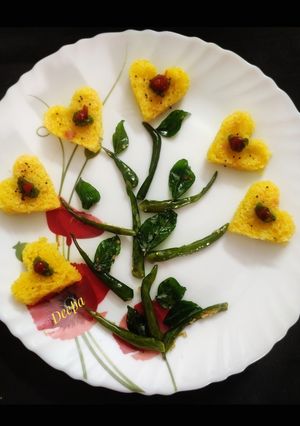 A picture of Dhokla.