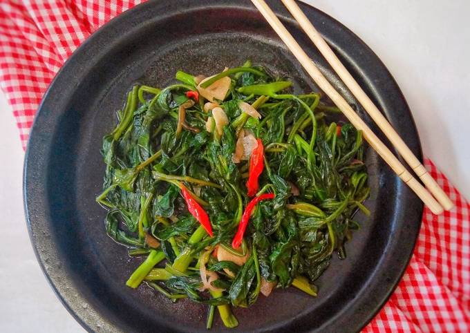 Langkah Mudah Membuat Resep Tumis Kangkung Terasi