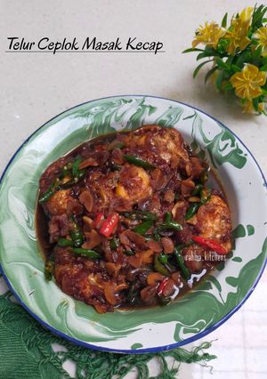 Foto resep Telur Ceplok Masak Kecap