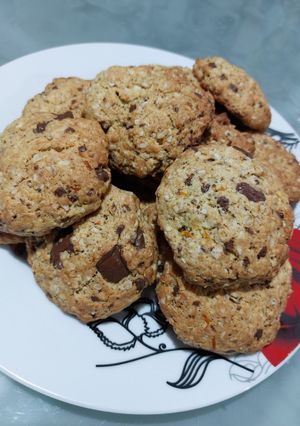 Φωτογραφία της συνταγής Soft cookies με βρώμη