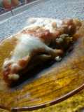 Pizza rellena de vegetales