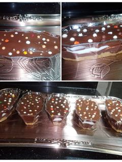 صورة لوصفة كاسات طبقات البسكوت والشوكولاته والكريم شانتيه 🍫🍫🍫😋😋