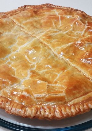 Una foto de Pastel de acelgas