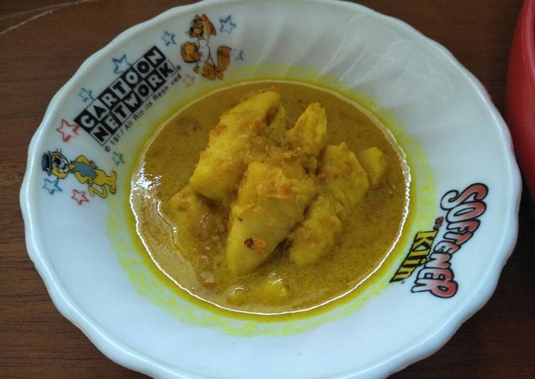 Langkah Menyiapkan Fillet kakap kuah kuning, Lezat Sekali