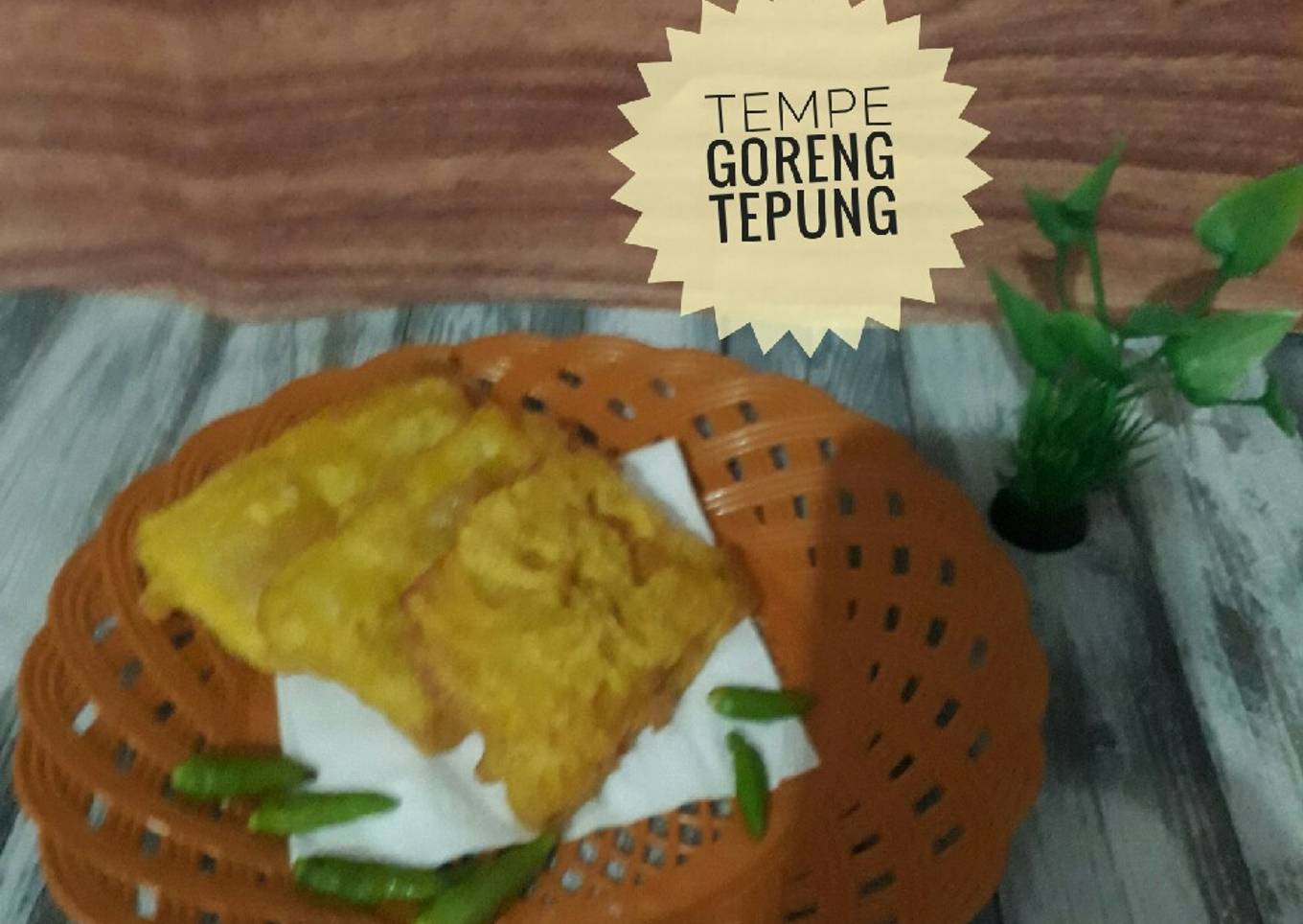 Tempe Goreng Tepung