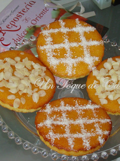 Una foto de Basbousa بسبوسة postre marroquí
