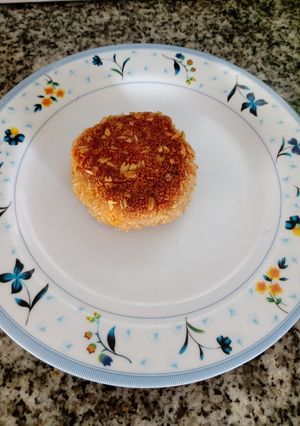 Una foto de Croquetas de calabaza y garbanzos