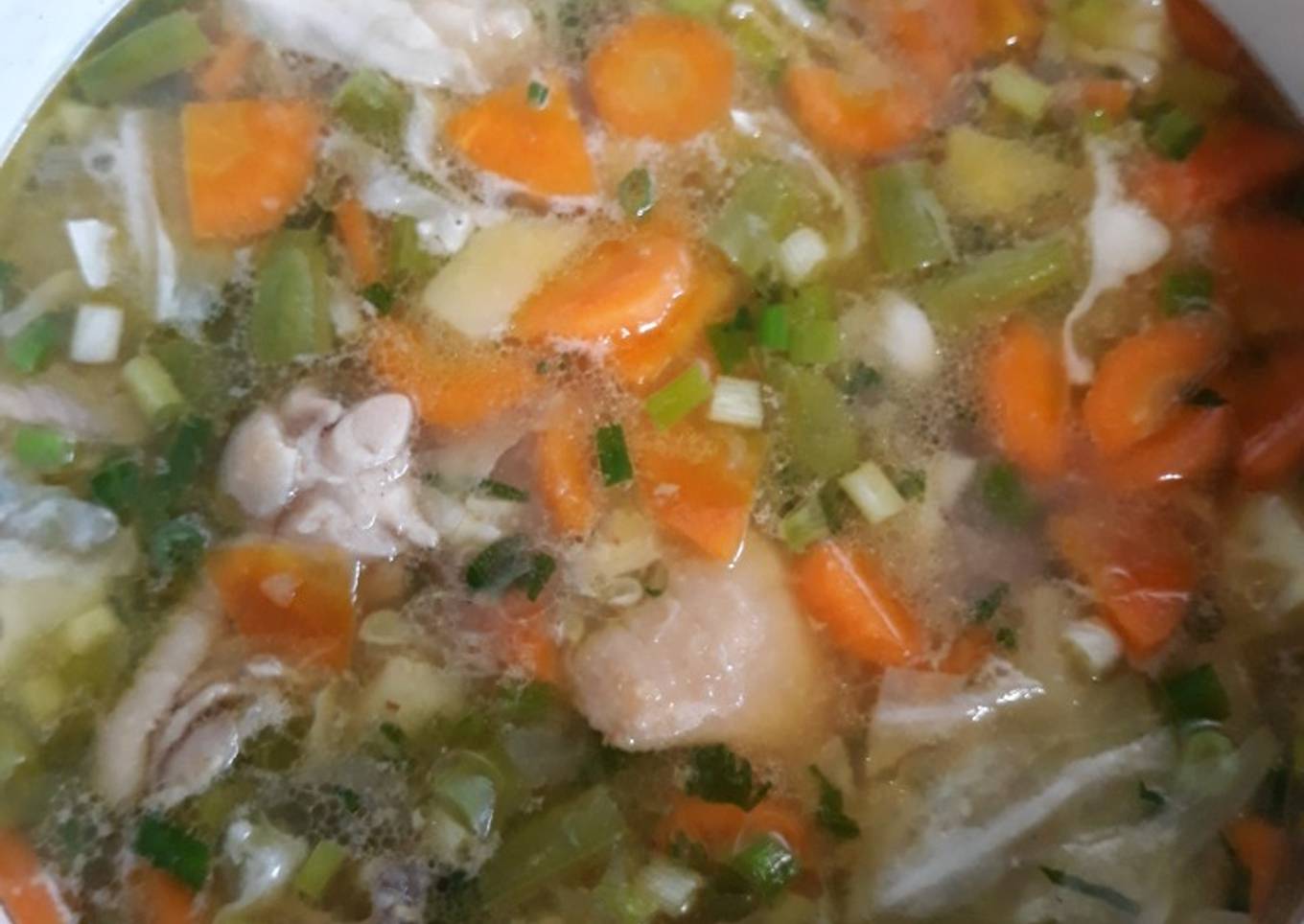 Sup Ayam (Kuah Kaldu Ayam)