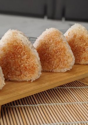 日式蒲燒醬烤飯糰 的食譜成品照片