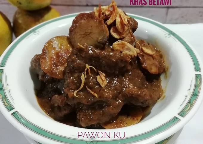 585.Semur Daging & Jengkol Khas Betawi