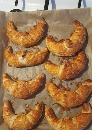 Puha sajtos kifli recept fotója