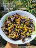 Tumis takokak/pokak, teri, jamur kuping