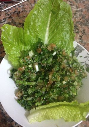 صورة لوصفة تبوله لبنانيه