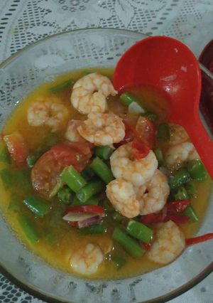 Foto resep Udang buncis