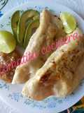 Pescadillas de atún con vegetales