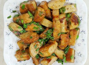 Hình của món Chả cá rim tiêu.