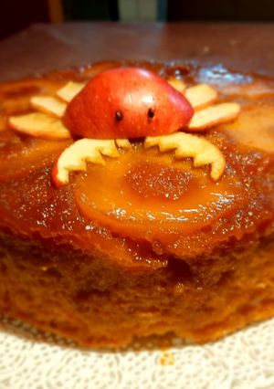 Una foto de Torta de manzanas