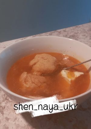 Фото Matzoball soup 🍲🇮🇱.