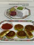 "Cheese-Stuffed Paneer & Sweet Potato Patties"