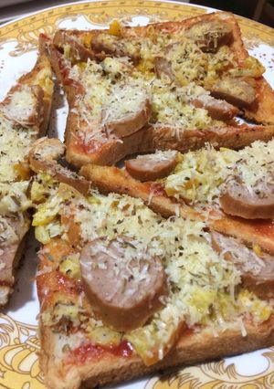 Foto resep Pizza Roti Tawar