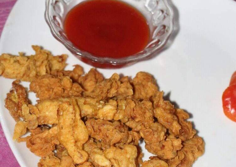 Easiest Way to Prepare Any-night-of-the-week Fried chicken strips