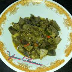 รูปของ Sambal goreng hati kambing
