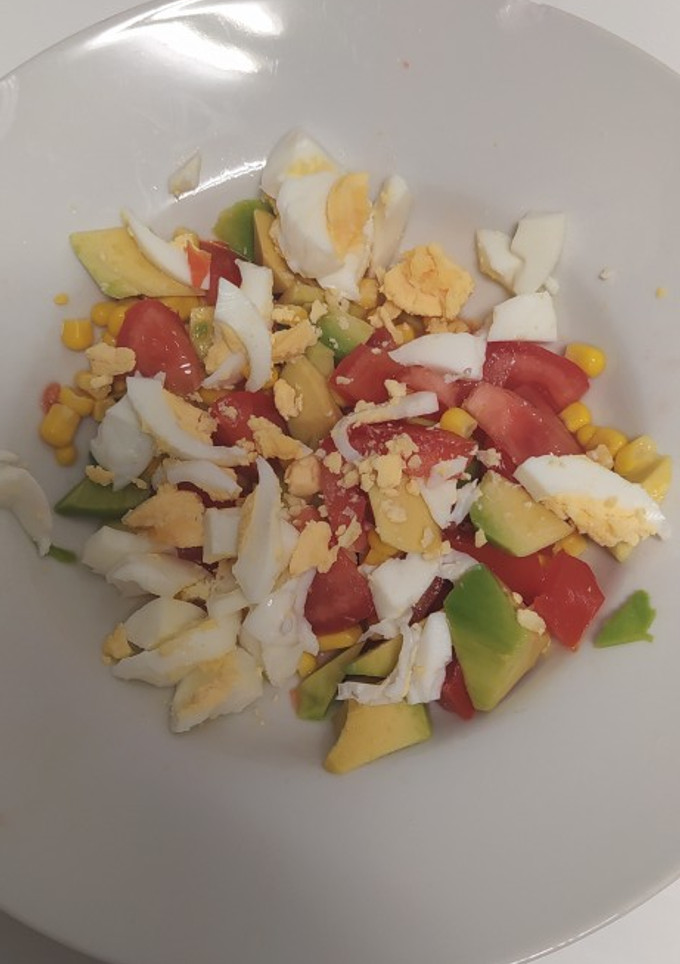 Una foto de Ensalada de colores