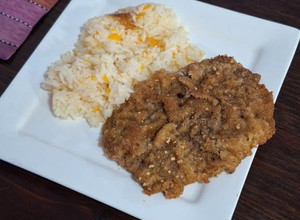 Una foto de Milanesa de bistec