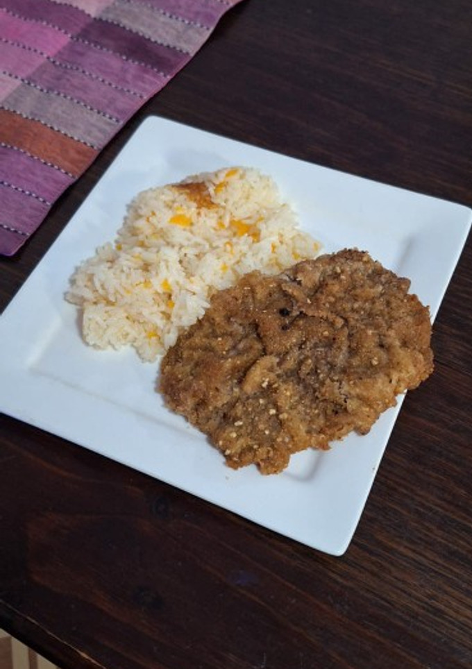 Una foto de Milanesa de bistec