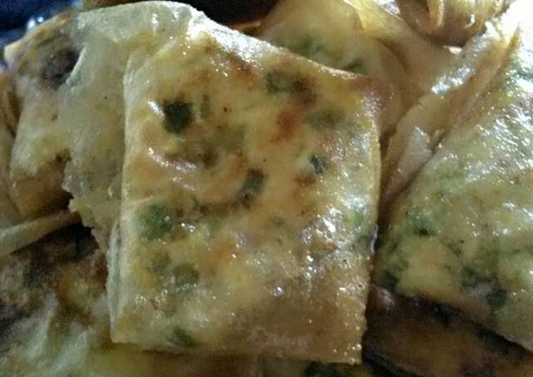 Cara Gampang Membuat Martabak telor mini Anti Gagal