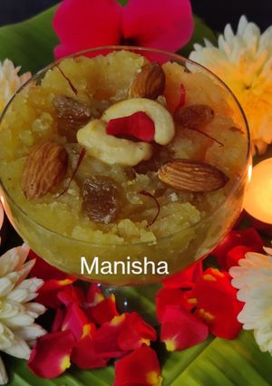 A picture of Sweet Potato Halwa.