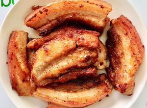Hình của món Thịt Ba Rọi Chiên.
