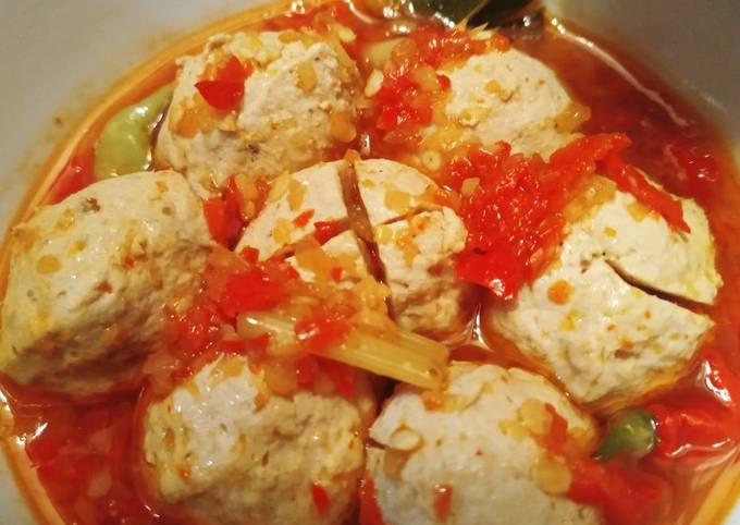 Resep Bakso Kuah Pedas Anti Gagal