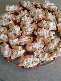 A picture of Crab-Stuffed Grilled Bell Peppers.