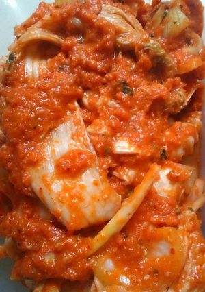 Foto resep Kimchi Kampung
