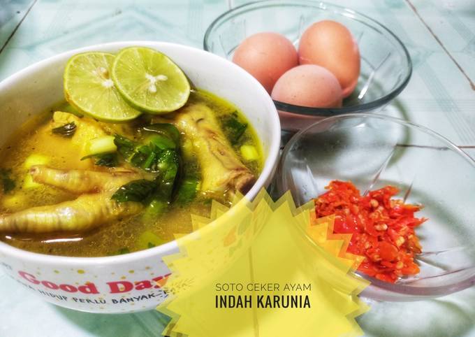 Resep Soto Ceker Ayam Oleh Indah Karunia Cookpad