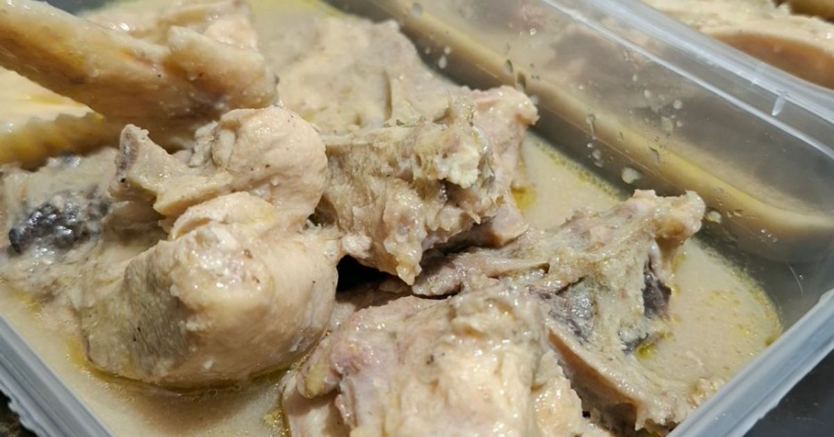 Opor Ayam Tanpa Santan (untuk stok frozen)
