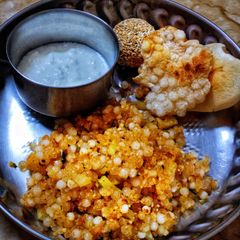 A picture of Sago khichadi.