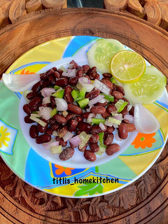 A picture of Three Color Beans Salad.