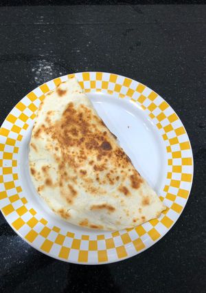 รูปของ Tortilla ใส่มันฝรั่งแบบอินเดีย