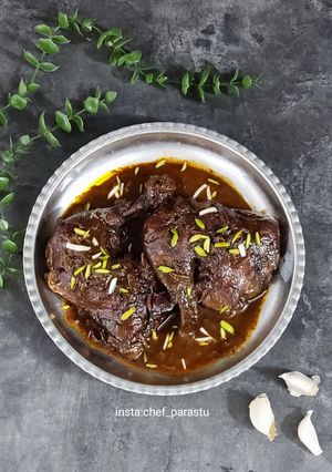 عکسی از دستور مرغ فلسطینی/ مرغ با سماق 🐔