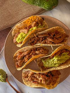 Una foto de Tacos de carne